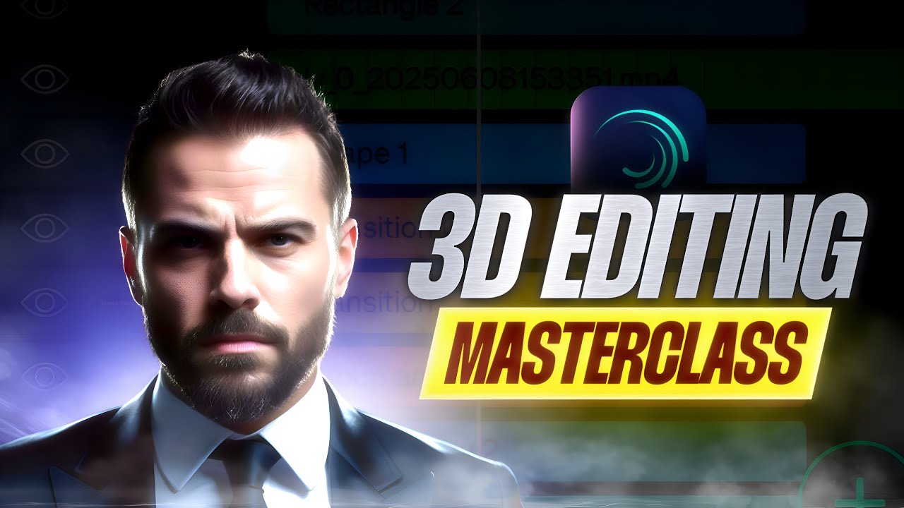 Освойте игру 3D-редактирования в Alight Motion | Мастер-класс по 3D-редактированию.