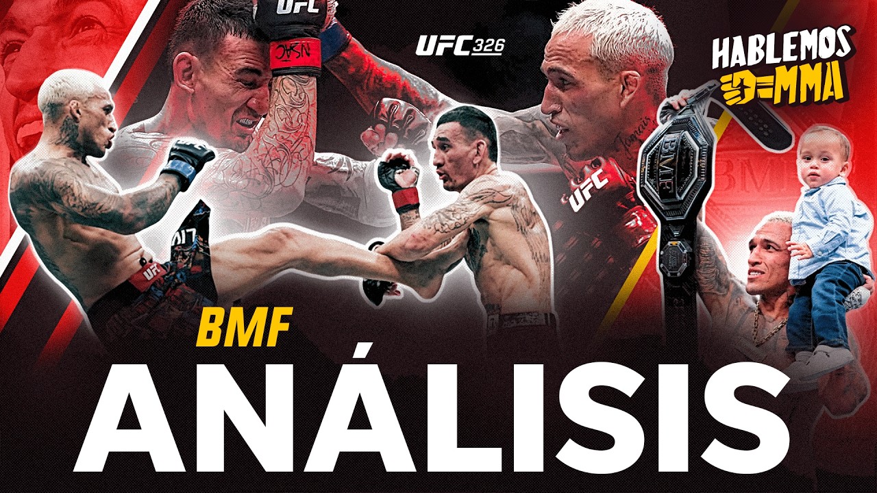 Análisis UFC 326: Charles Oliveira DOMINA a Max Holloway para ganar título BMF