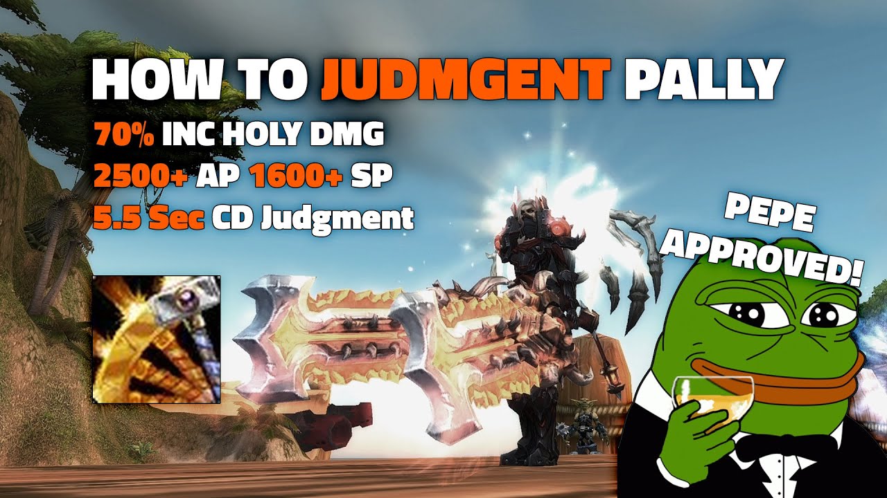HOW TO 🔨JUDGEMENT🔨 PALLY! - Project Ascension Season 7