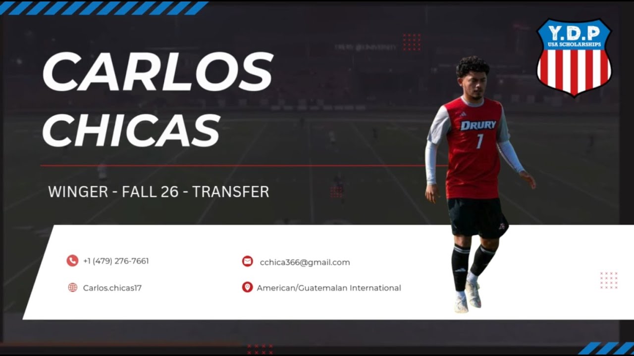 Carlos Chicas - Winger - Fall 26 Transfer