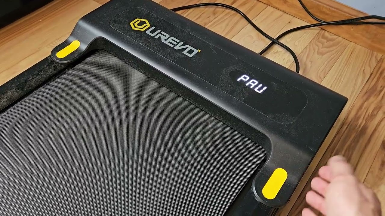 Urevo walking treadmill burning smell