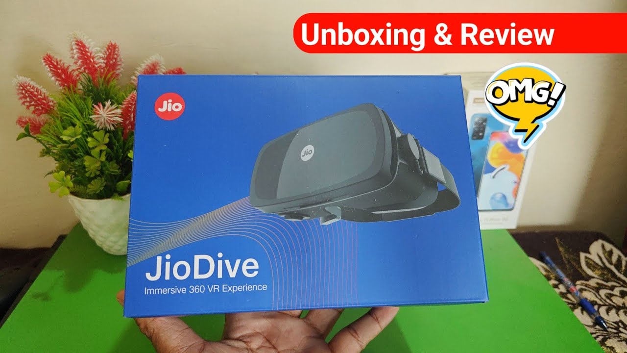Jio Dive Unboxing and Review| Jio VR Box