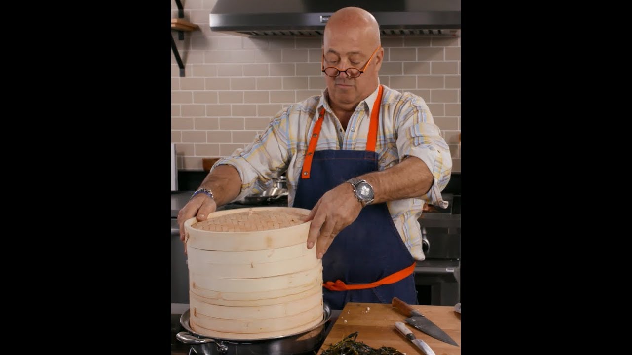 Andrew Zimmern gotuje: Gotowanie z bambusowymi parowarami