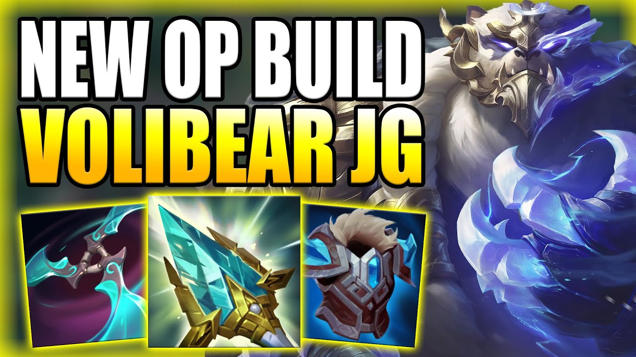 THIS NEW VOLIBEAR JUNGLE BUILD LOOKS WEIRD BUT IS ACTUALLY VERY OP! Gameplay Guide League of Legends
