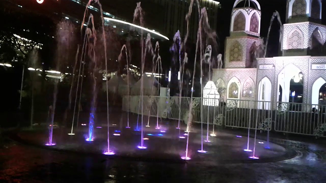 Wow!!! Dancing Fountain di Central park