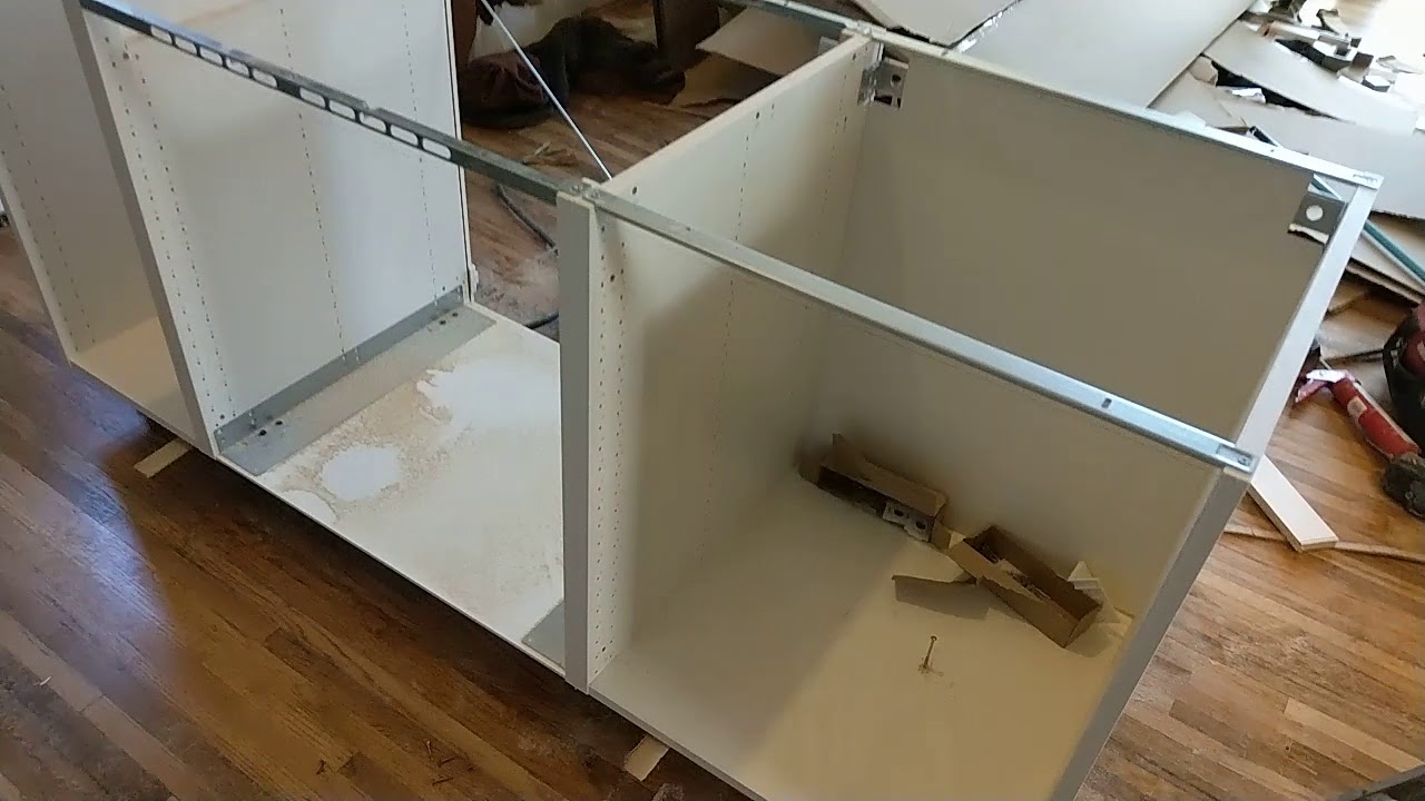 EASY - How to Install an Ikea Island -- LONG VERSION