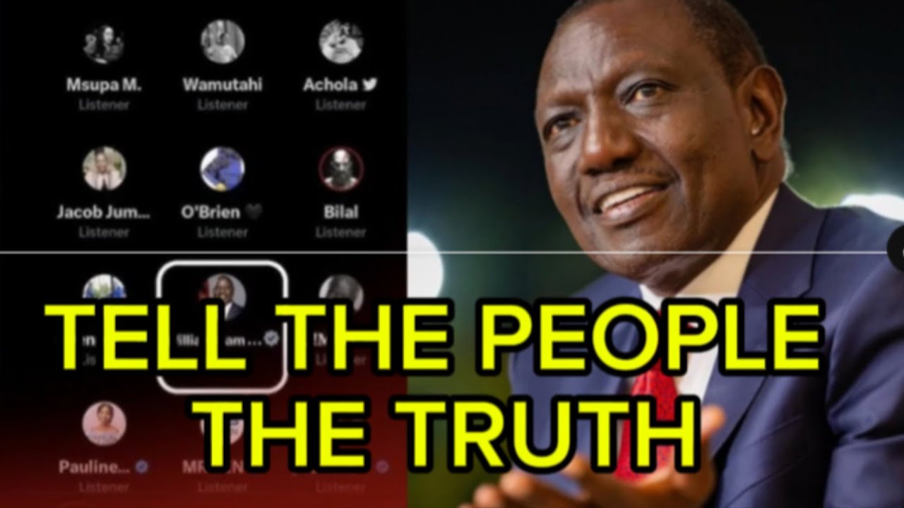 President Ruto cornered as He responds to the Gen Z on X