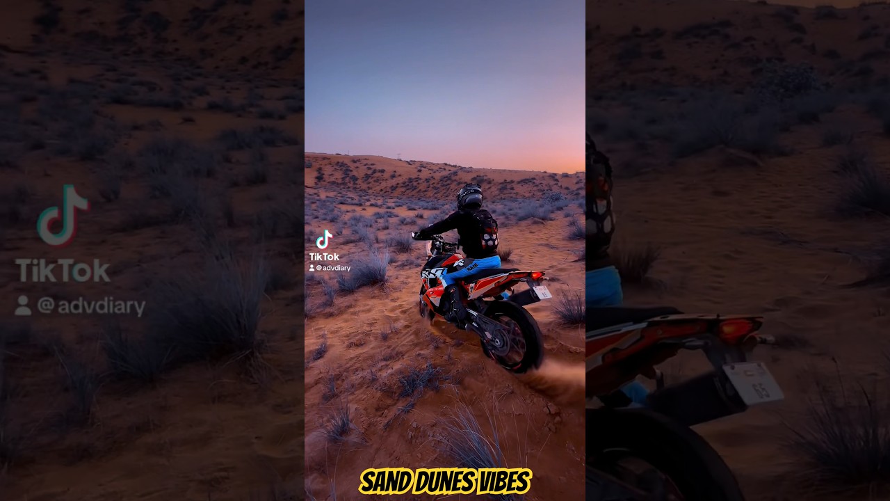 Sand Dunes vibes #automobile #ktm890adventurer #ktm