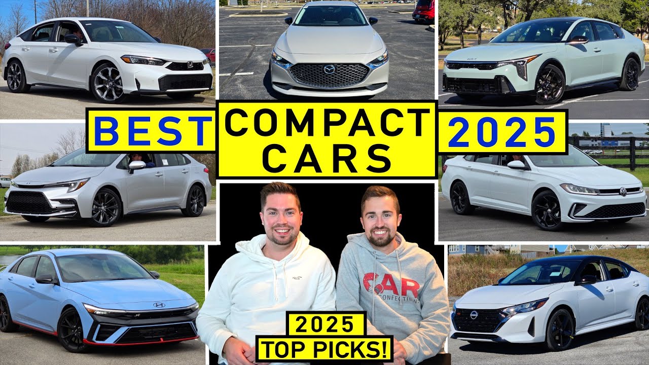 BEST Compact Cars to BUY Now! -- Our TOP Pick Compact Sedans After Reviewing ALL of Them!