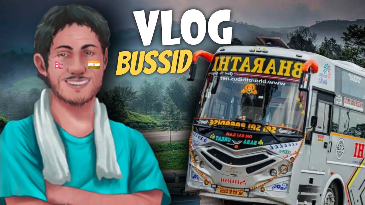 🚐 BUSSID VLOG WITH MY NEW BUS 😱 | #bussimulatorindonesia | Walkthrough Gameplay