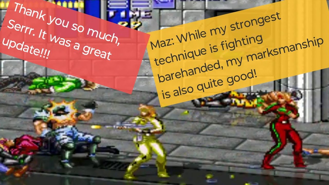 Streets of rage remake V5.1 SoRMaker MOD - Spider-Man and Venom Remake V1.1 By Serrr (Route 2/Mania)