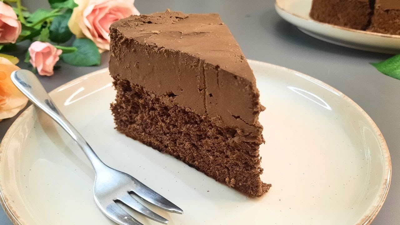 No Sugar, No Flour Velvety Chocolate Cake. A Luxurious Indulgence