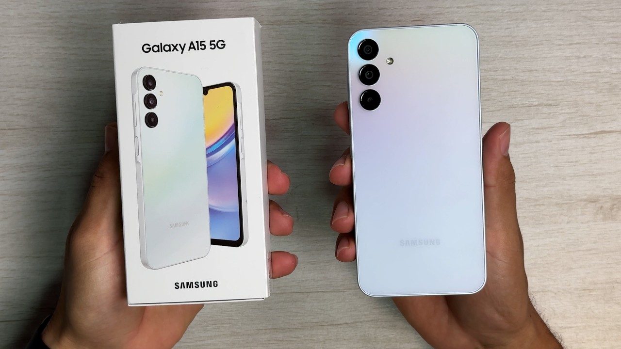 CHEGOU! Galaxy A15 5G esse vai FAZER MUITO SUCESSO! Tela Amoled 90HZ, NFC e Muito Mais