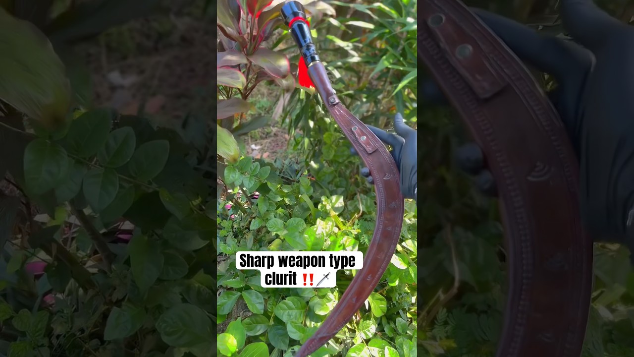 From Steel to Symbol: The Timeless Celurit 🔥&rdquo; #CulturalHeritage #TraditionalWeapons #MakAconk