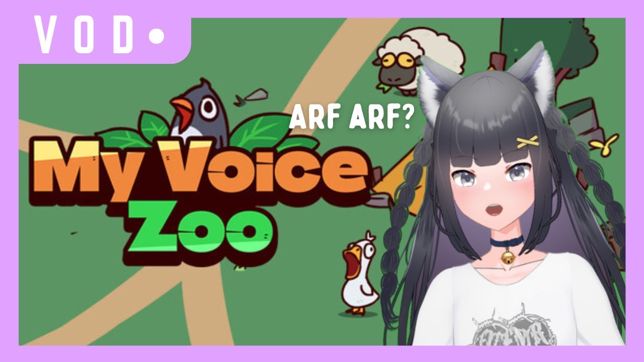 【MyVoiceZoo】the cat goes woof???【TikTok VOD】