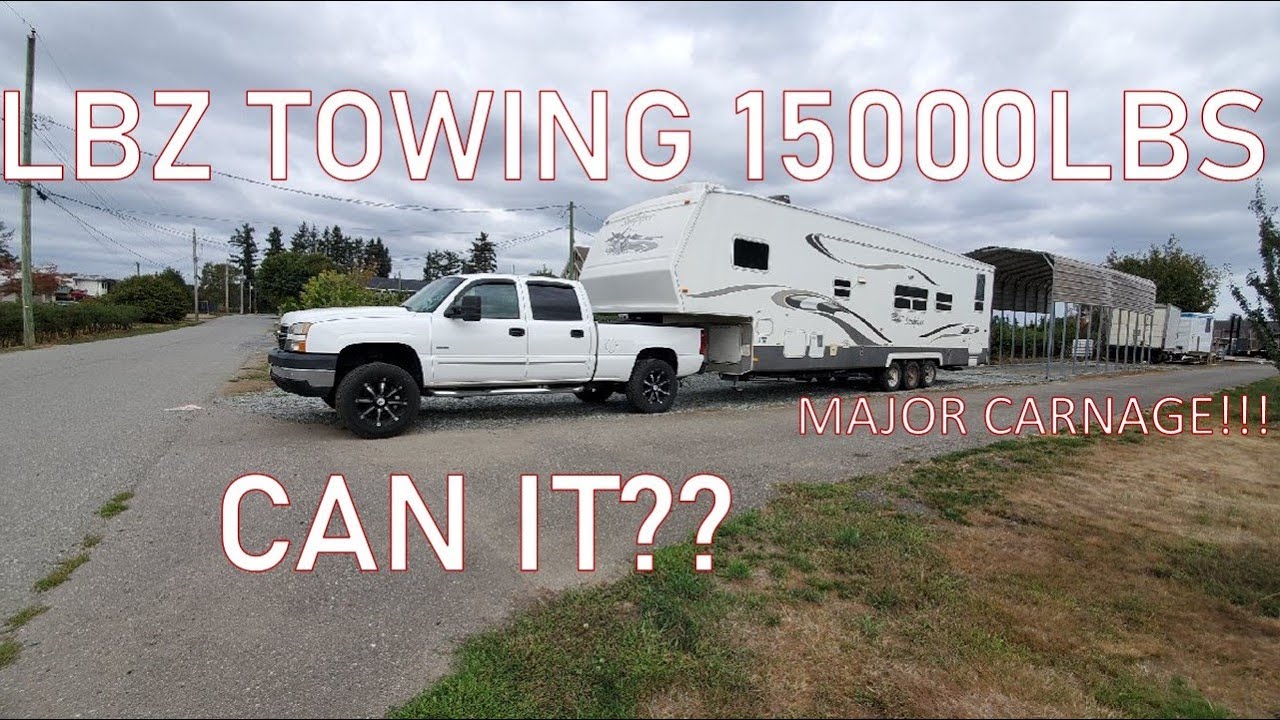 Towing 15000 LBS with my Duramax LBZ