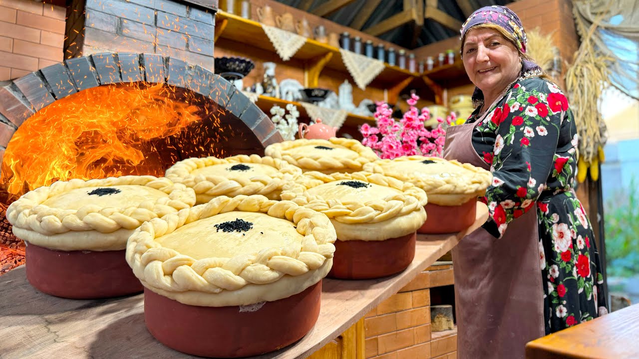 Рецепт Баранины в Глиняном Горшочке от Бабушки! Вкуснейшее Блюдо в Дровяной Печи!