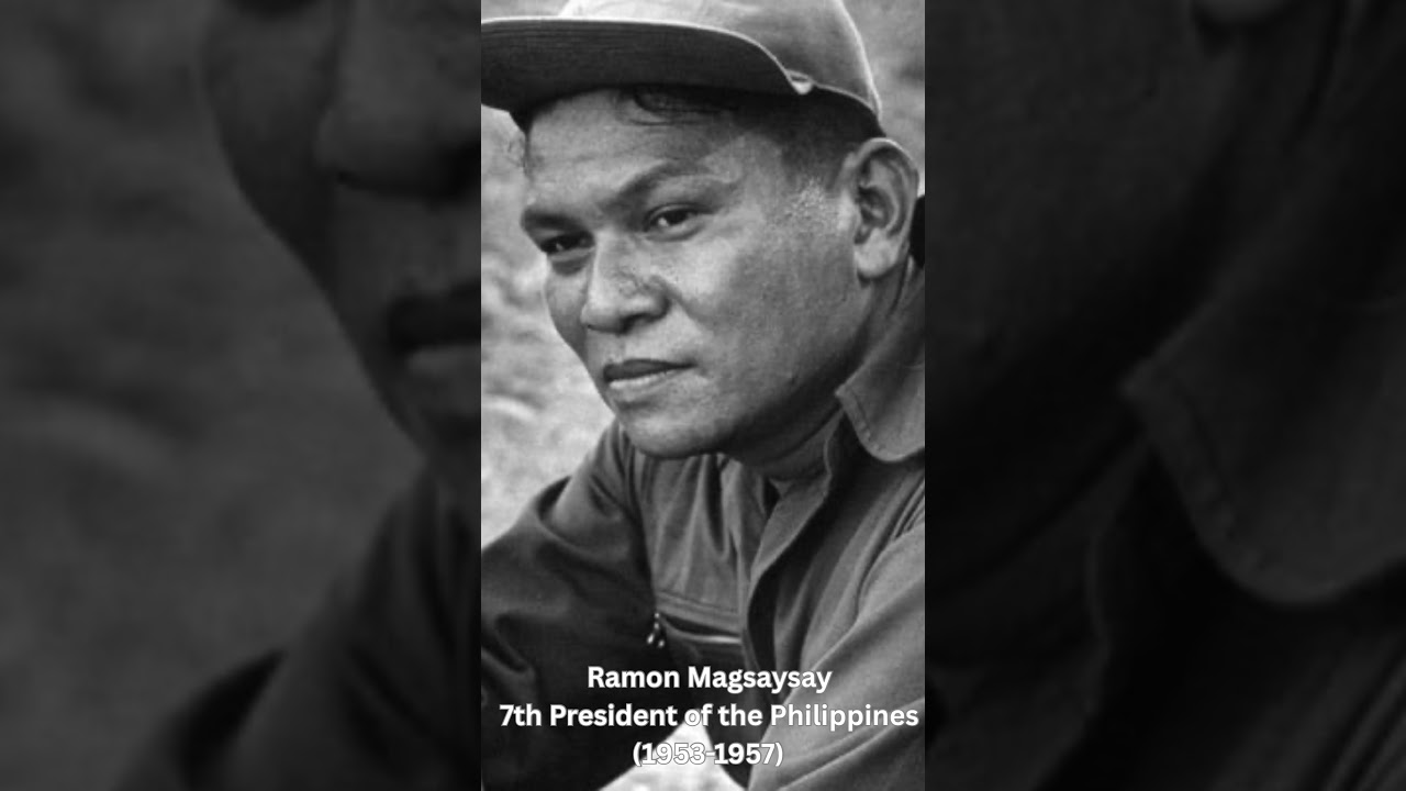 The 7th President of the Philippines (1953-1957) 