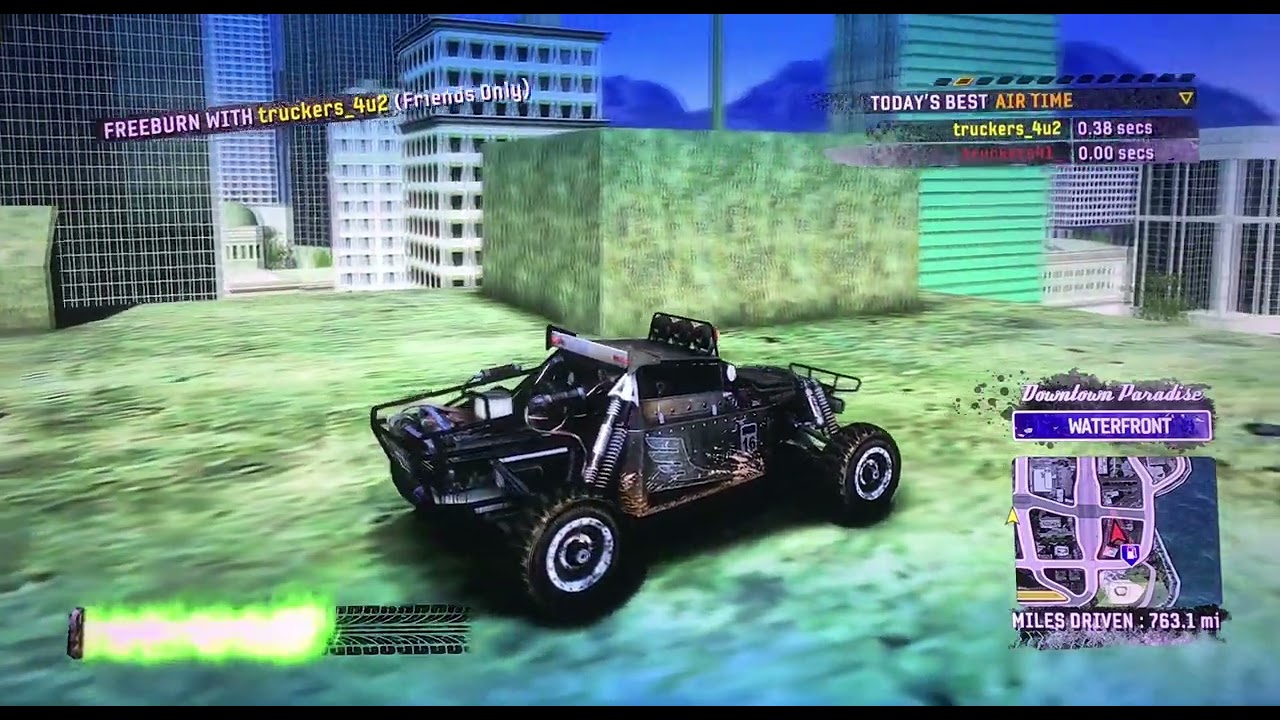 Burnout Glitching on PS4