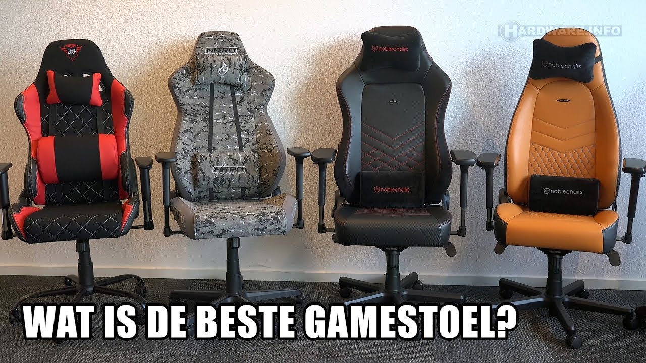 10 gamestoelen getest: Dit is wat je moet weten!