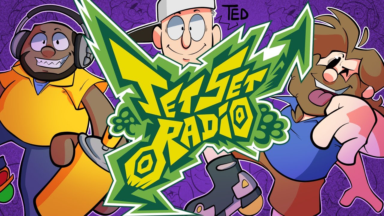 Jet Set Radio | Ep. #3 | Garam on the Monorail | Super Beard Bros