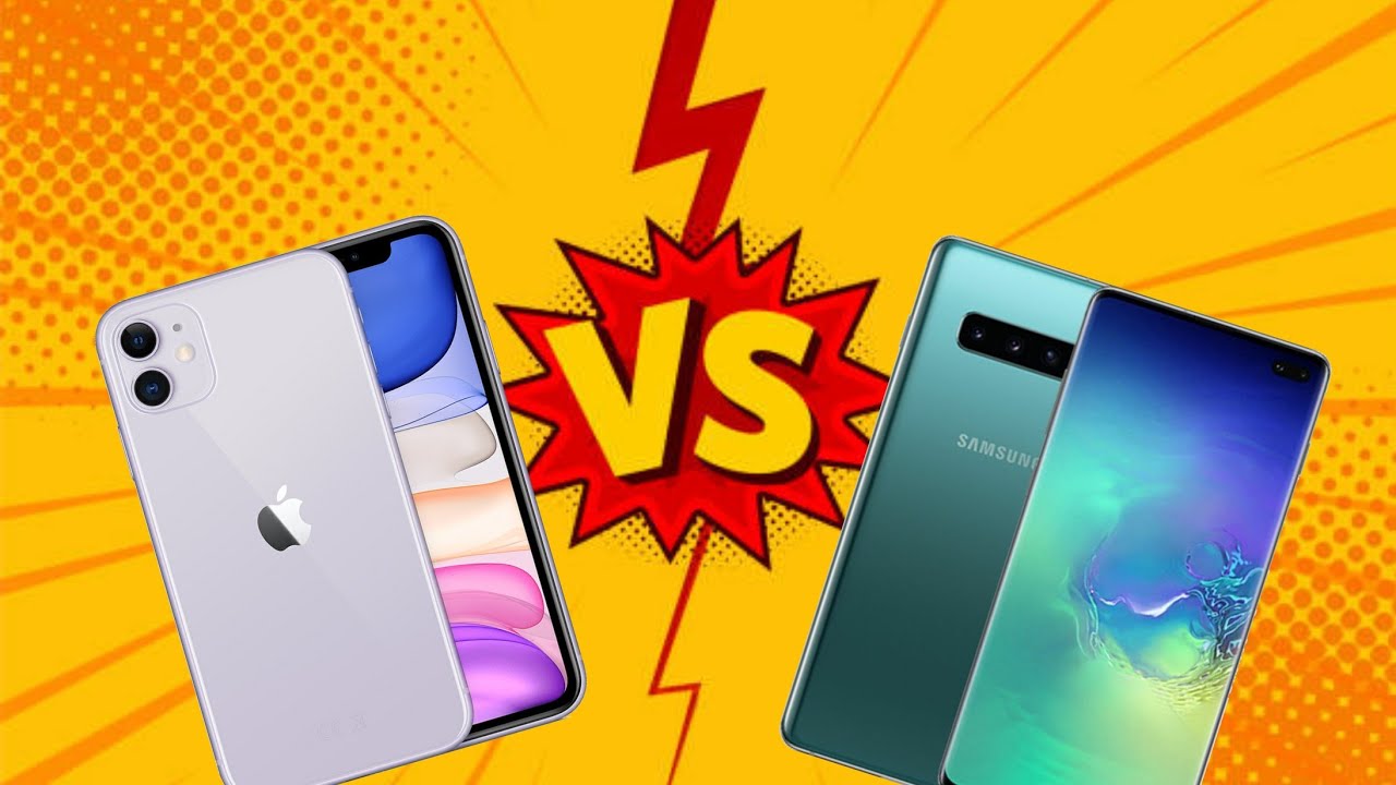 IPHONE 11 VS SAMSUNG GALAXY S10 PLUS DISPLAY #superamoled #liquidretina
