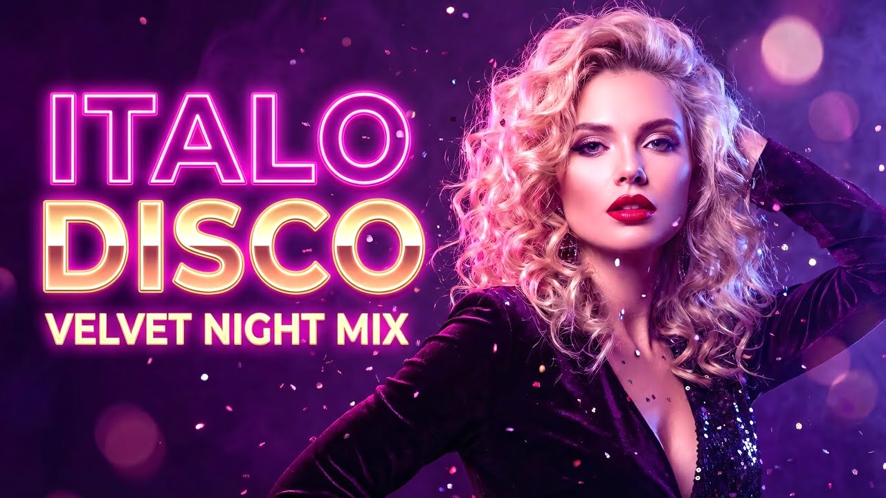 Italo Disco — Velvet Night Mix 2025 | Dark Neon Romance & 80s Nightclub Glow