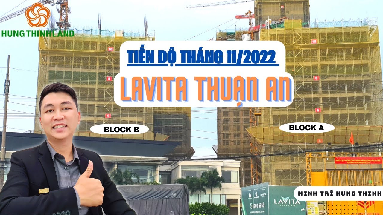Tien do du an Lavita Thuan An Hưng Thịnh mới nhất tháng 7/2022