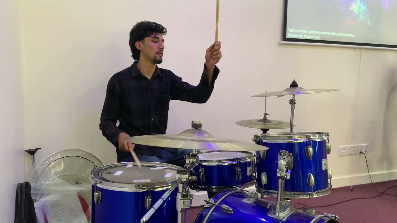yaahove mero Gothalo - drum cover 🥁 by subeen khadka07. #drumcover #youtuber ..