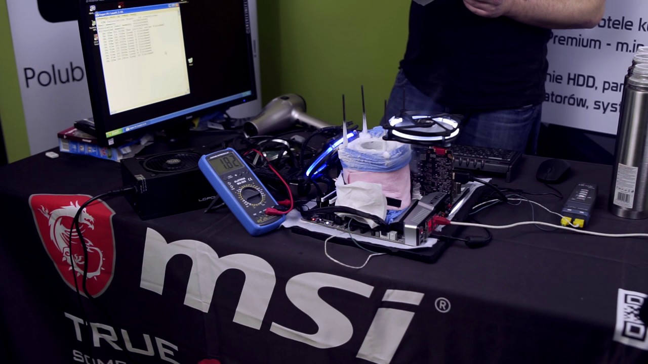 Ekstremalne podkręcanie Core i7-7700K i MSI Z270 XPOWER GAMING TITANIUM