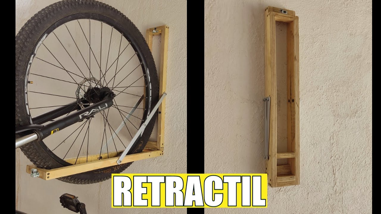 Soporte Retractil para Colgar la Bicicleta
