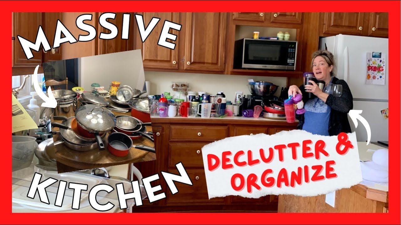 MASSIVE KITCHEN CUPBOARDS & DRAWERS DECLUTTER & ORGANIZE/ I’ve been putting this off for months🤦‍♀️