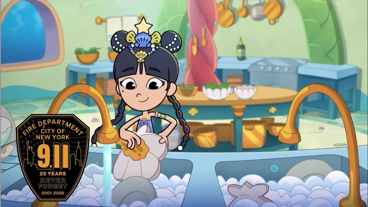 Delphina Hums Her Nominated Song from Isadora Moon Mermaid Adventure | Emerald