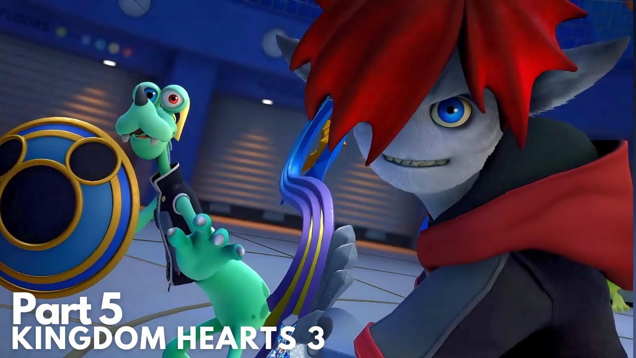 Monstropolis - First Time Playing Kingdom Hearts 3 LIVE
