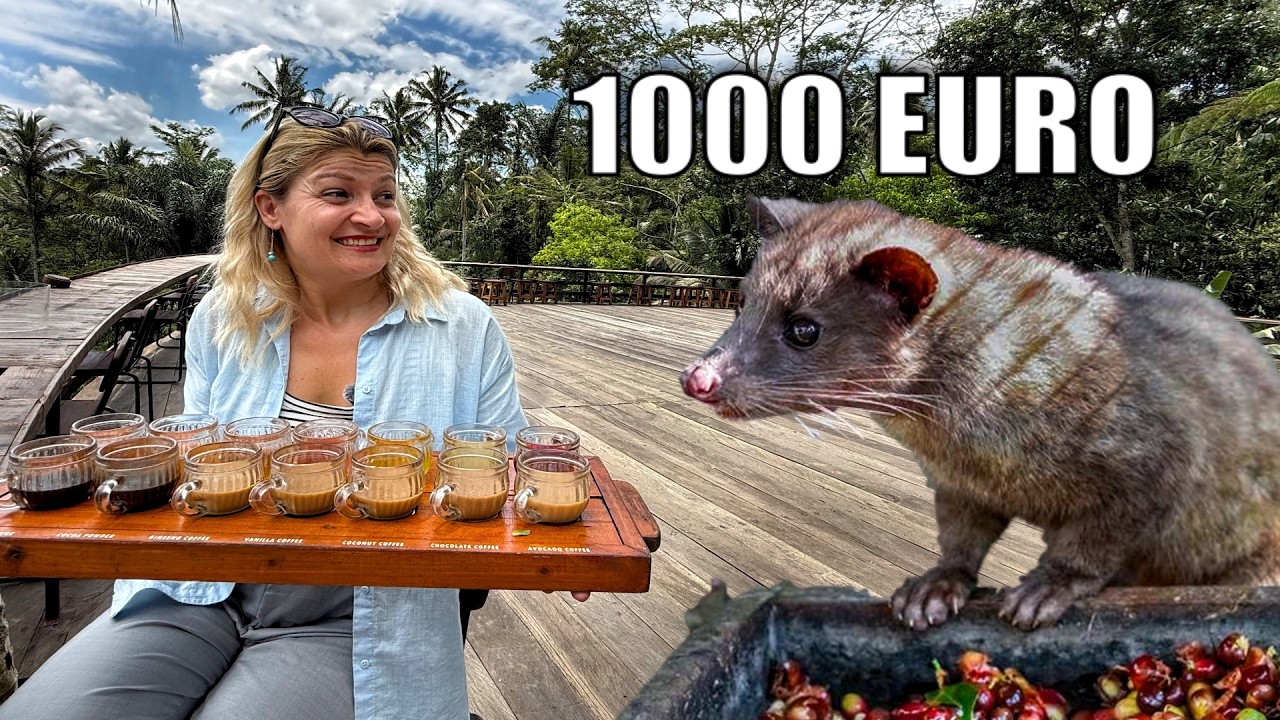Un animal face CEA MAI SCUMPĂ CAFEA DIN LUME care costă 1000 de euro