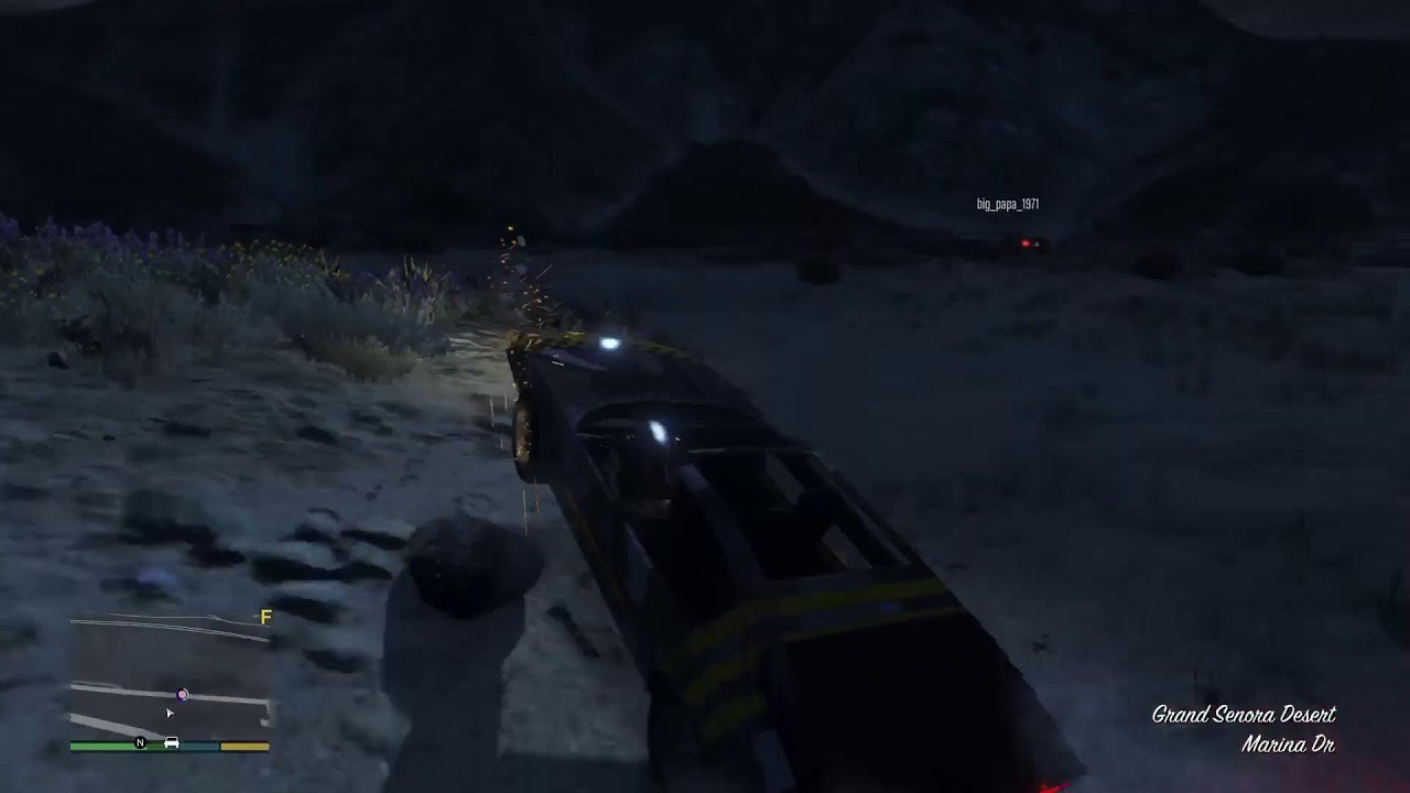 Doing the new fire job in gta5