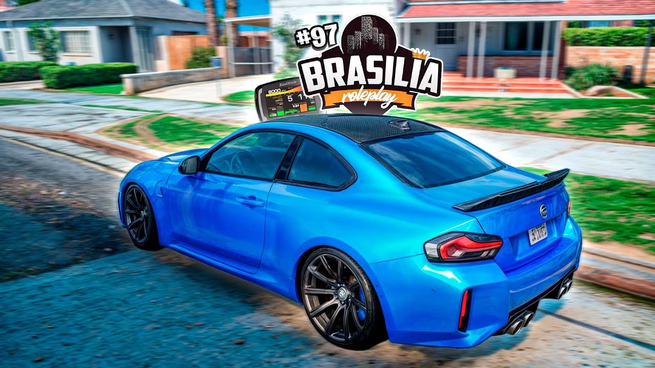 Coloquei FuelTech na BMW M2 + TOP SPEED! - Brasília RP #97