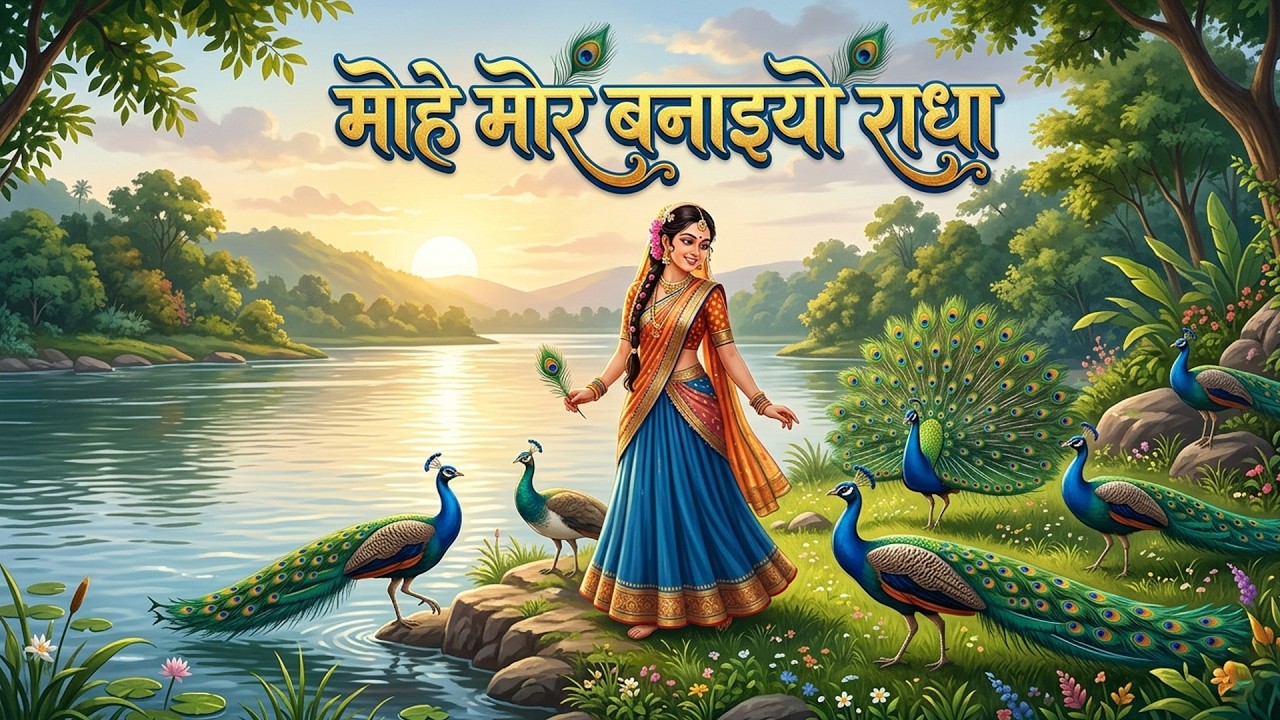 मोहे मोर बनाइयो राधा 🦚 | Mohe Mor Banaiyo Radha | Krishna Bhakti Song | Official Video 2026 HD
