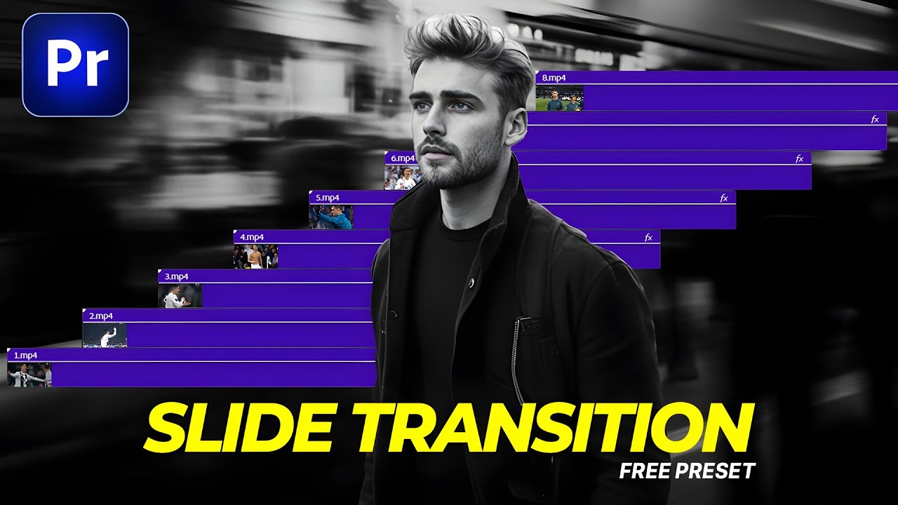 Create Fast Slide Transition Effect in Adobe Premiere Pro