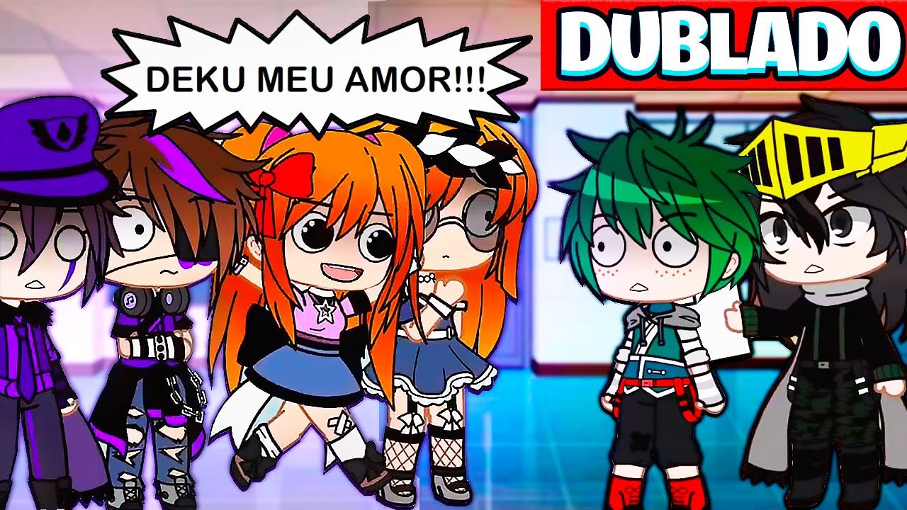 FAMÍLIA AFTON ENCONTRA MY HERO ACADEMIA - MHA ! MINI FILME GACHA CLUB