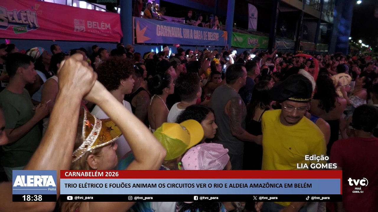 Última noite de Carnaval reúne multidão nos circuitos Ver-o-Rio e Aldeia Amazônica