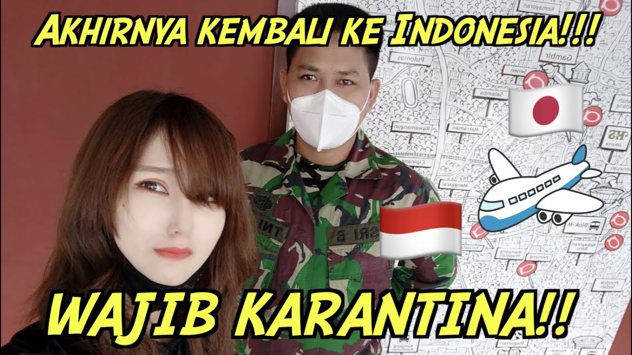 DATENG KE INDONESIA PAS MALAM TAUN BARU 2021! PENGALAMAN CEWEK JEPANG DI KARANTINA DI JAKARTA!!!