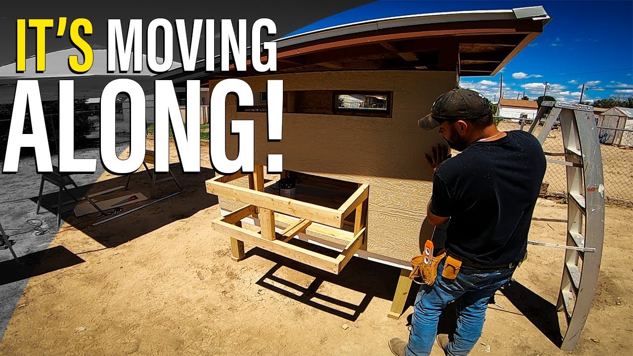 Chicken Coop Progress pt. 4 Siding Has Started!