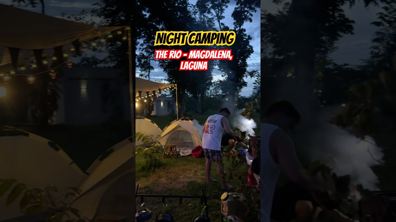 Night Camping | Quiet, Peaceful and Serene 