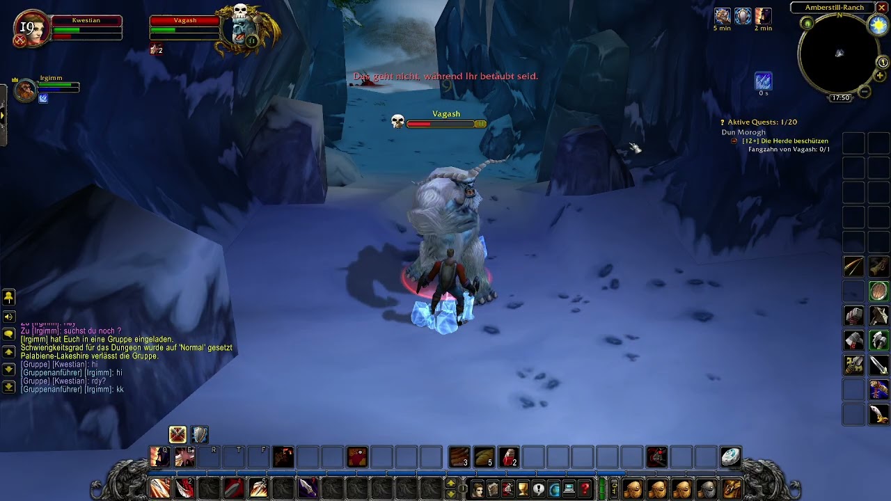 World of Warcraft Classic / Quest : Die Herde beschützen