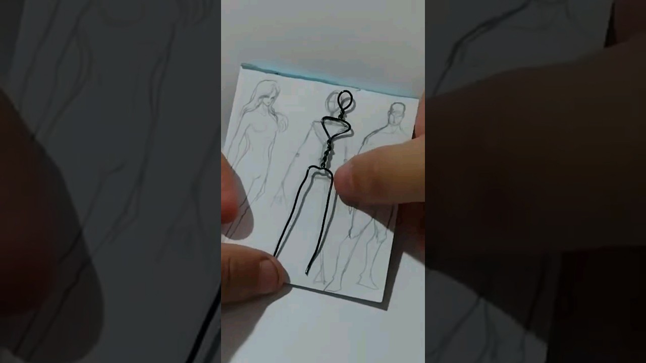 🗿tutorial crear figura en plastilina a partir de estructura de alambre video completo en membres&iacute;a r