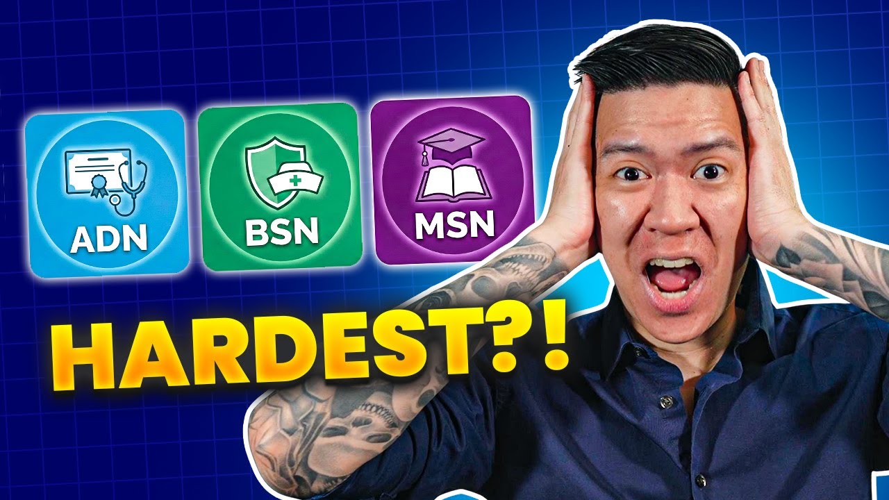 Which Nursing Degree Is ACTUALLY the Hardest? ADN vs BSN vs MSN
