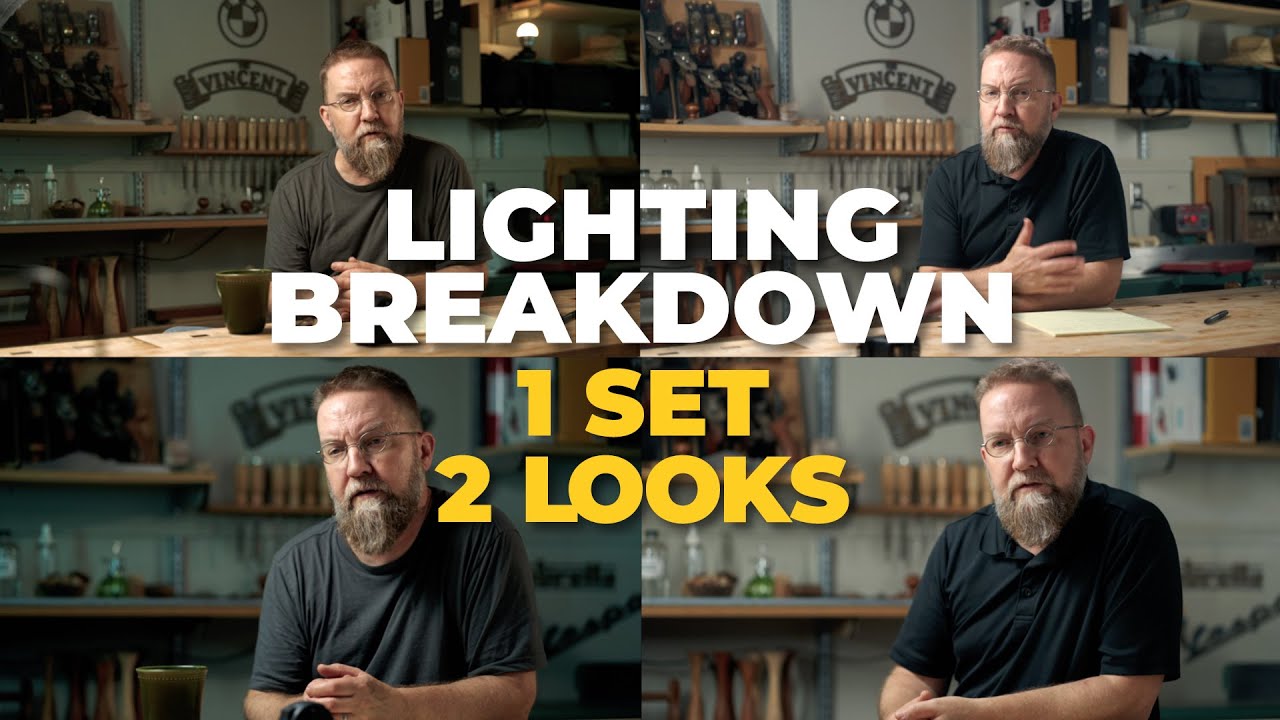 Lighting Breakdown: One Set, Two Looks