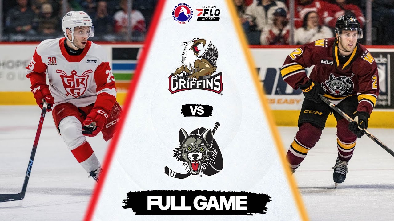AHL Free Live Stream - Grand Rapids Griffins vs Chicago Wolves | FloHockey