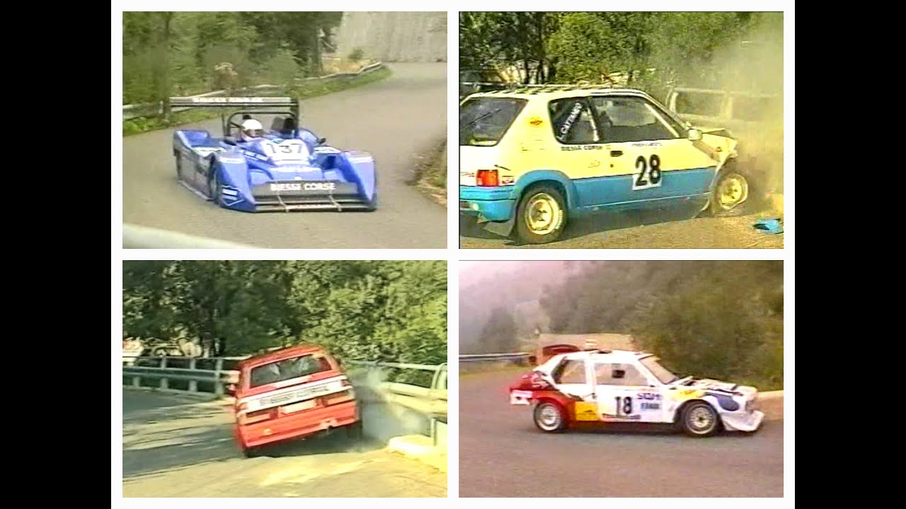 1997 4° Cronoscalata Passo Maniva BS. Film by Aecgvideo.